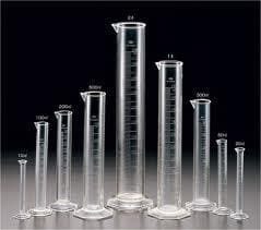 Measuring Cylinder of 20 biology lab equipment 