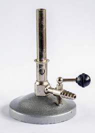 Bunsen burner chemistry lab apparatus