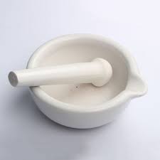 crucible mortar and pestle chemistry lab apparatus