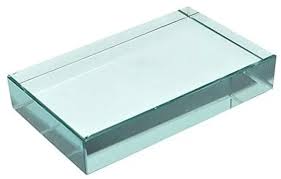glass slab for refraction in physics