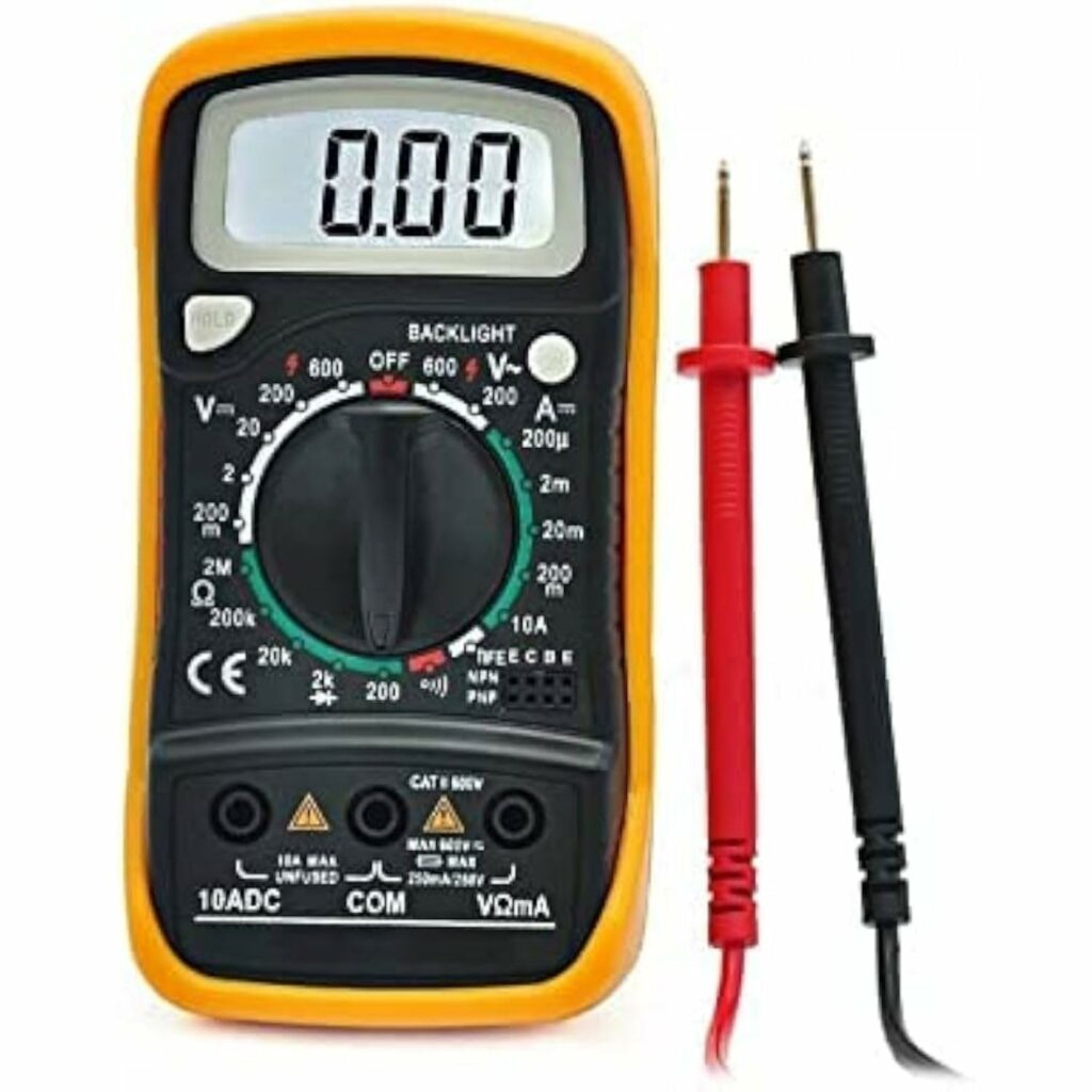 a digital multimeter