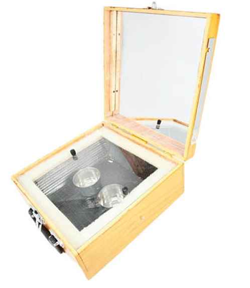 Solar demonstration model- food cooker