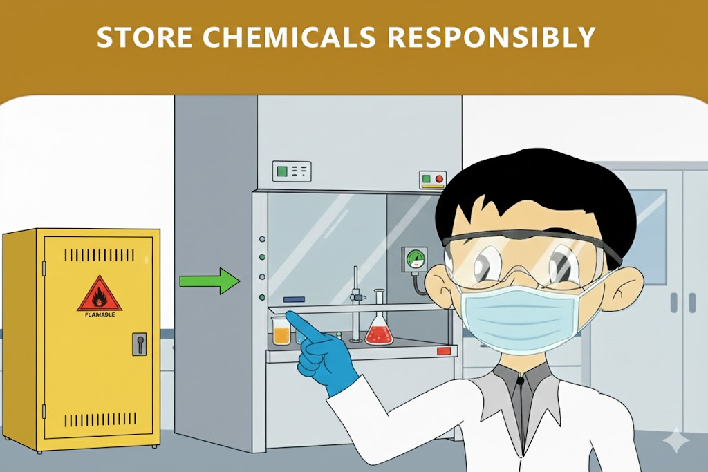 Store Chemicals Responsibly