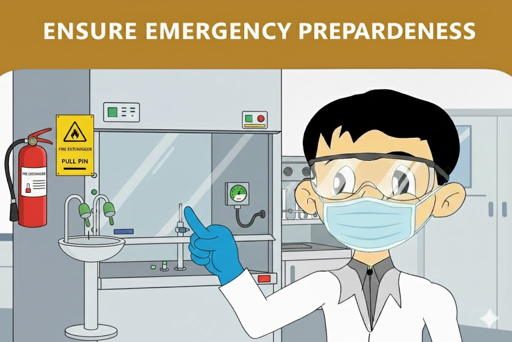 Ensure emergency preparedness