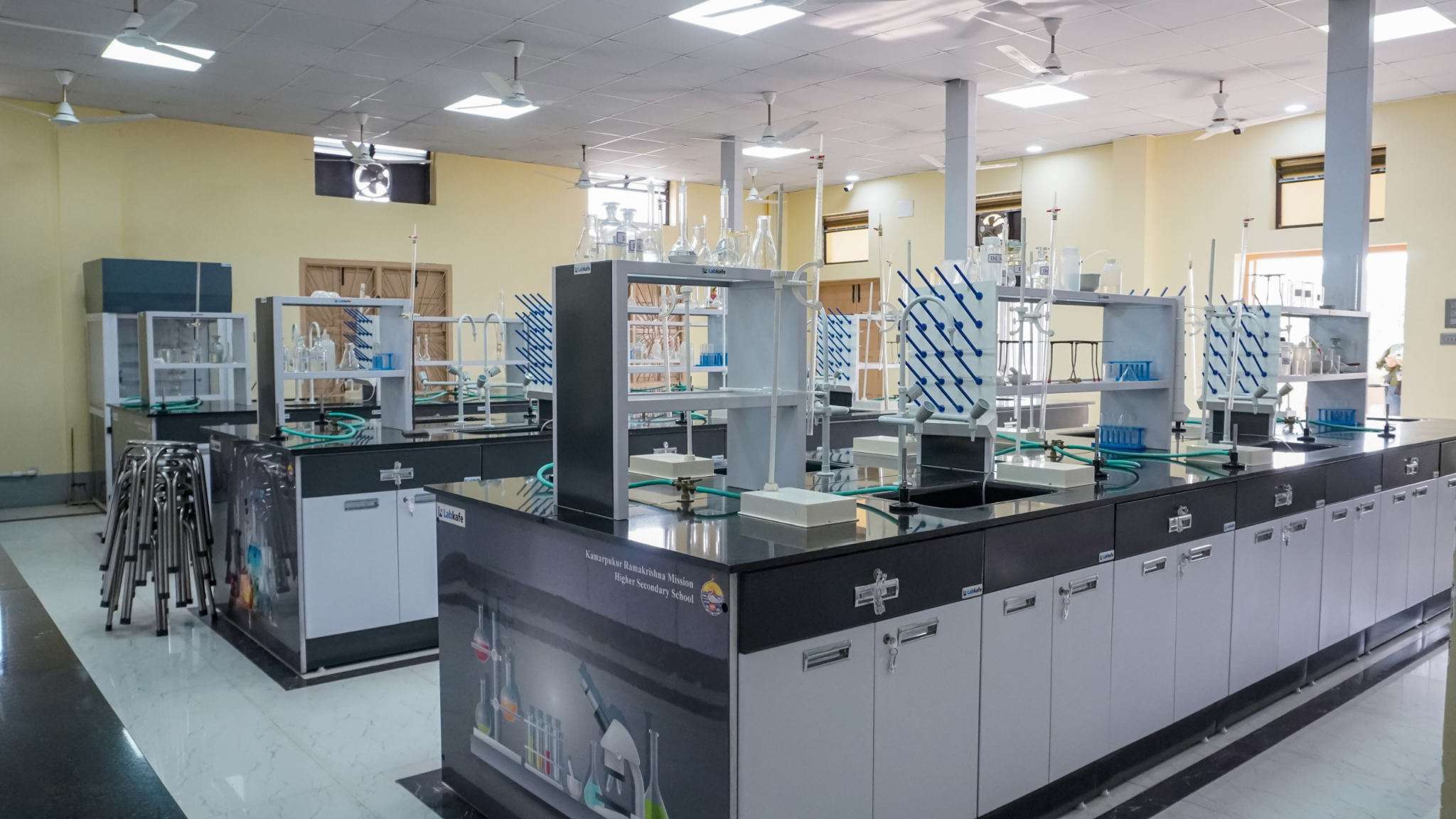 Labkafe Chemistry Lab in Ramakrishna Mission Multipurpose School - Labkafe Blogs