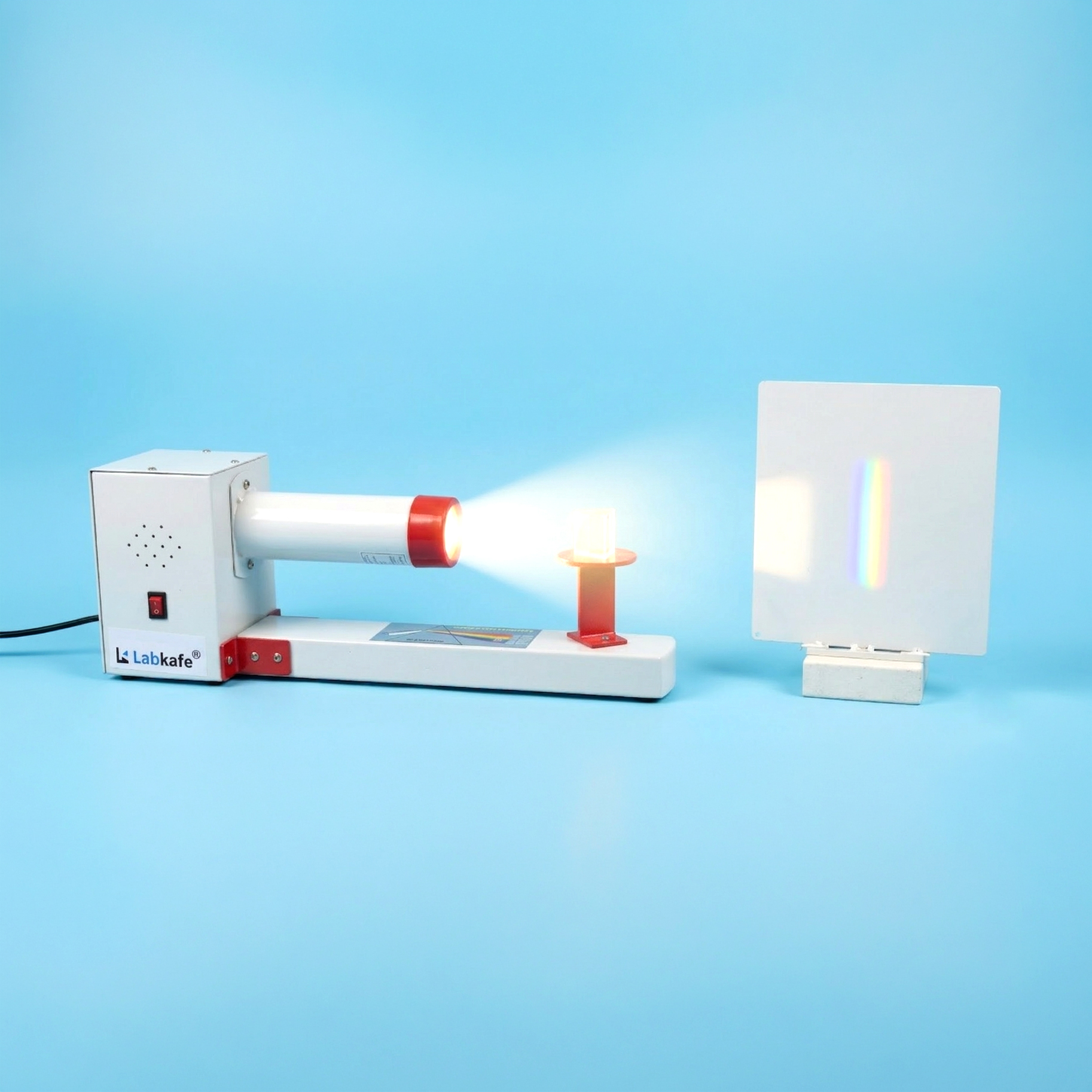 Dispersion of light working model
