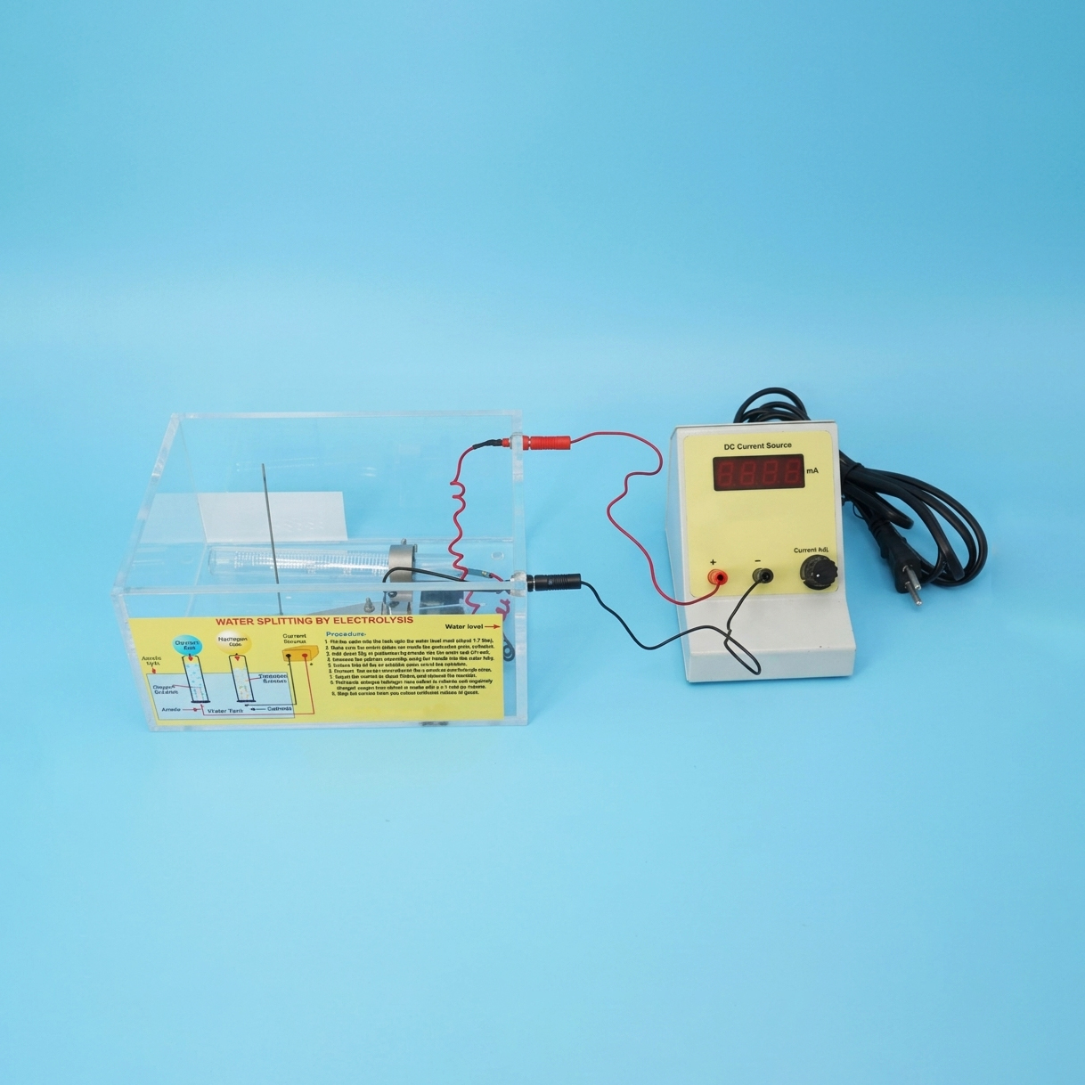 Electrolysis of Water (Working Model)