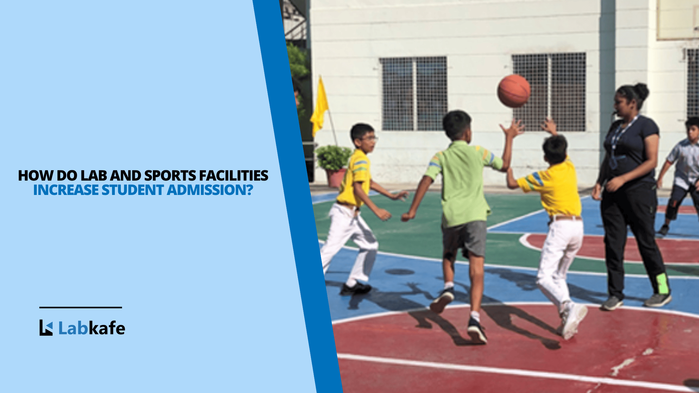 How do Lab and Sports Facilities Increase Student Admission?