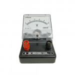 VOLTMETER (EDM-80) SQUARE Dial, DC, Range 3 Volt