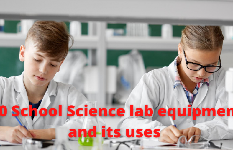 20 common School Science laboratory equipment and their uses?