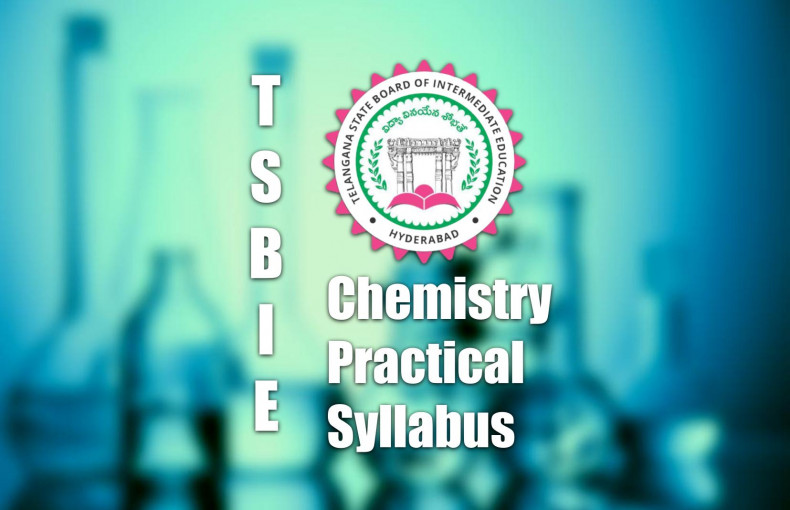 TSBIE Chemistry Practical Syllabus 2022 | Labkafe