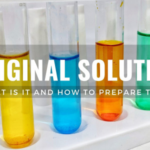 How To Prepare Original Solution | Labkafe