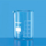 Borosil 1000D24 BEAKERS LOW FORM WITH SPOUT DB GR 500 ML