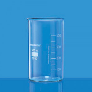 Borosil 1040029 BEAKERS TALL FORM W/O SPOUT DB GR 1 LTR