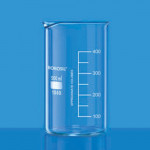 Borosil 1060D24 BEAKERS TALL FORM WITH SPOUT DBGR 500 ML
