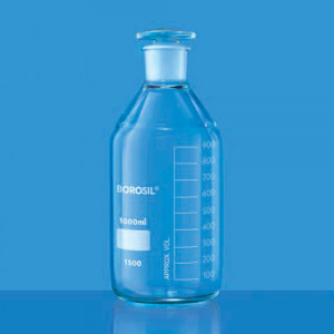 Borosil 1500030 BOTTLES REAGENT WITH I/C STPR 2 L