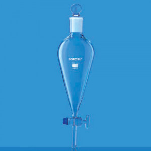 Borosil 6402024 FUNNELS SEPARATING PEAR BFLO STCK 500 ML