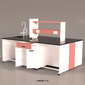 Wet Island workbench - 2 base cabinet (1 sink)