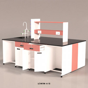 Wet Island workbench - 4 base cabinet (1 sink)