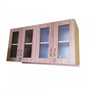 Glass Shutter Over Head Cabinet