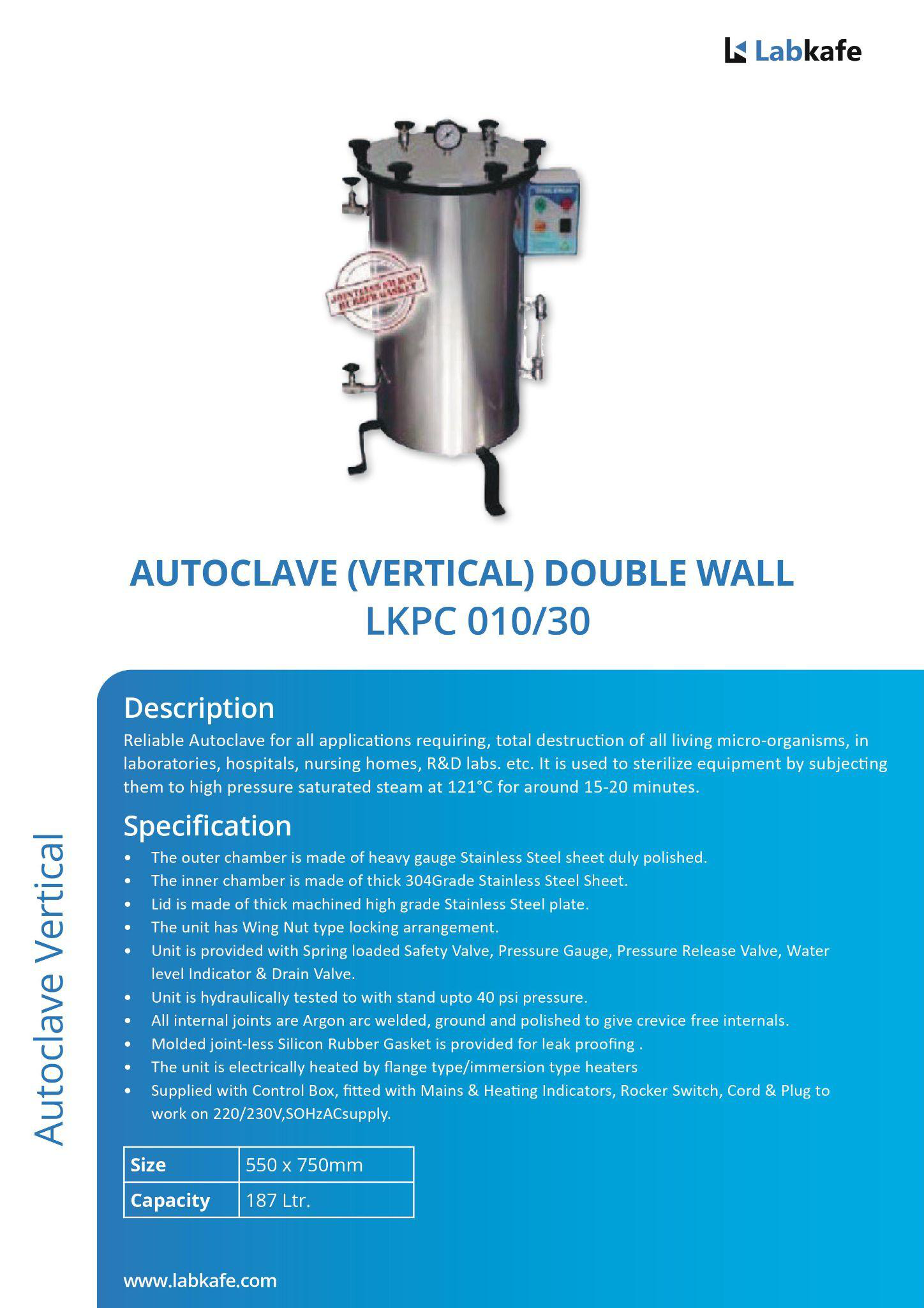 labkafe autoclave