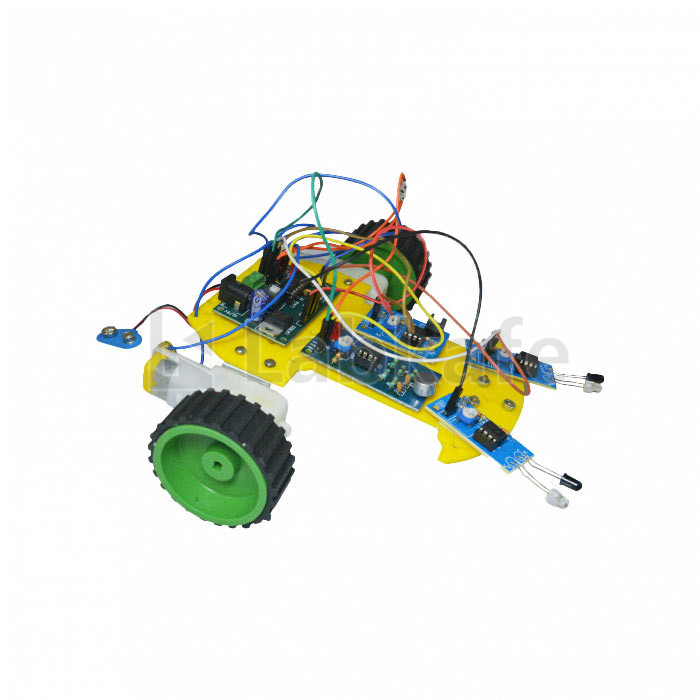 Sound and LDR Based Robo Car DIY Kit
