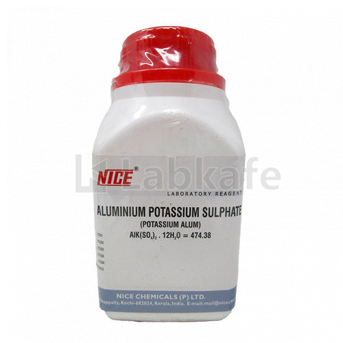 Nice A 11329 Potassium Alum - 99% (Aluminium potassium sulphate)- 500 gm