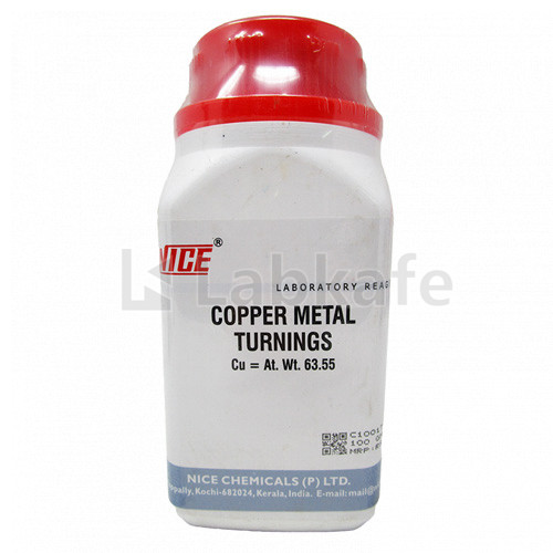 Nice C 10017 Copper metal turnings - 99%- 100 gm