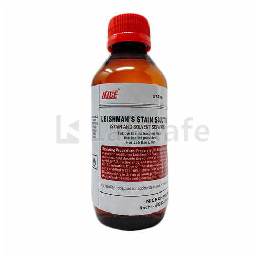 Nice L 10475 Leishmans Stain Solution (Stain and solvent separate)- 250 ml