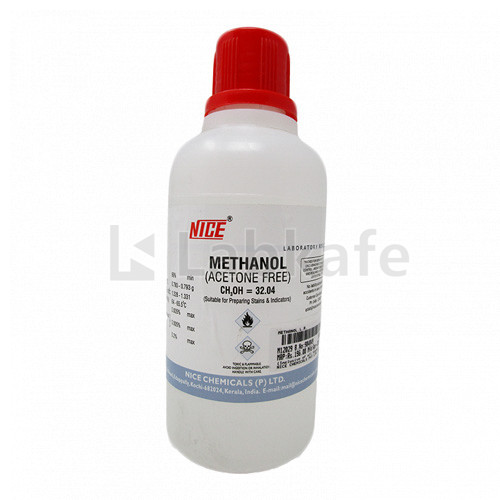 Nice M 12029 Methanol (Methyl alcohol) Acetone free - 99%- 500 ml