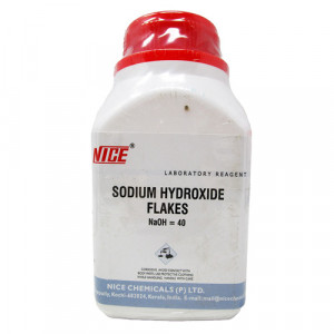 Nice S 12829 Sodium Hydroxide Flakes - 96%- 500 gm