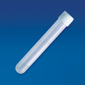 POLYLAB 64016 Test Tube with Screw Cap  - 16X100 mm - Pkt of 500