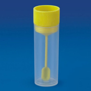POLYLAB 63901 Stool Container cap-spoon - 25 ml - Pkt of 100