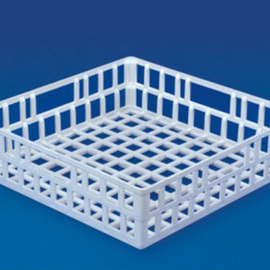 POLYLAB 78103 Draining Basket - 400 x 400 x 100 mm