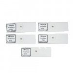 PREPARED SLIDE FOR MICROSCOPE, Slide Mitosis, Set of 5 slides, Onion