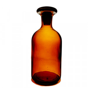 REAGENT BOTTLE (Narrow Mouth) AMBER Colour, 250ml
