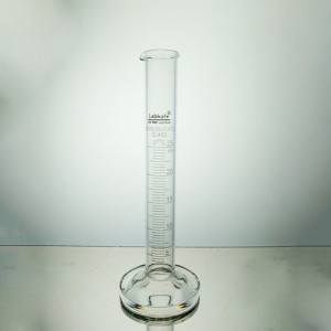 MEASURING CYLINDER (Round Base) B.G, Without Stopper, 25ml