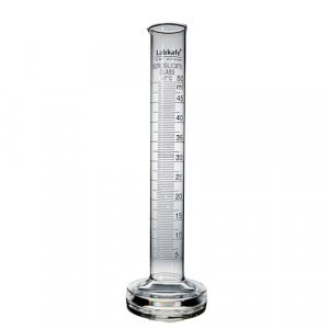 MEASURING CYLINDER (Round Base) B.G, Without Stopper, 50ml