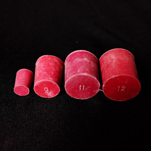 RUBBER CORK (EXTRA SOFT) SUPERIOR QUALITY, Size No. 2, Top Dia (mm) 16.5, Bottom Dia (mm) 13