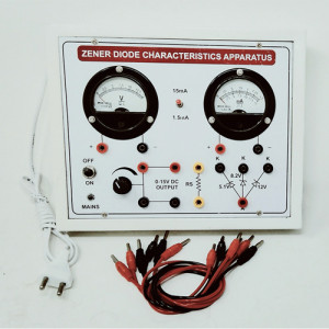 ZENER DIODE CHARACTERISTICS APPARATUS, Completer kit with two meters on board (Superior)