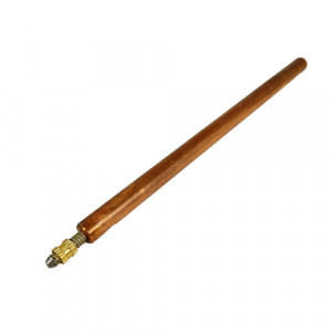 COPPER ROD, With Terminal, 125mm Long.