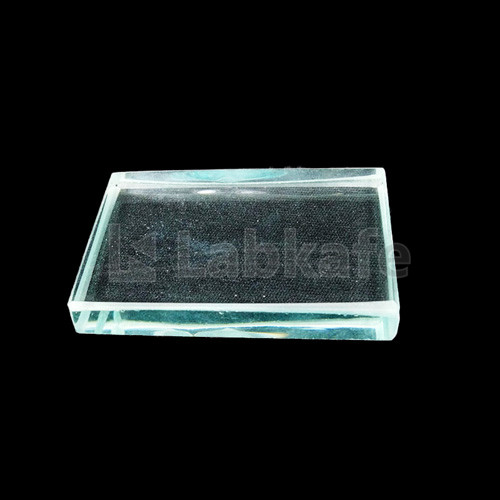 GLASS SLAB (English Glass), 100x60x18 mm.