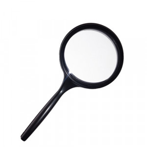 MAGNIFIER Plastic Frame (Sup.), BlackColour, 3”.