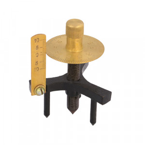 SPHEROMETER, Brass, Single Disc 1/100mm "Superior"