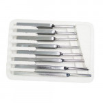 TUNNING FORK (Set of 8), In Thermocole Box, Superior Quality.
