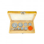 WEIGHT BOX (Physical), Brass C.P., 1gm to 200gm.
