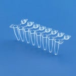 Tarsons 610080 PP Autoclavable Ultra Clear Maxiamp 0.2ml Tubes Strips with attached Cap  - Pack of 120