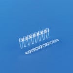 Tarsons 510073 Clear Maxiamp 0.2ml Tubes Strips with Cap  - Pack of 125