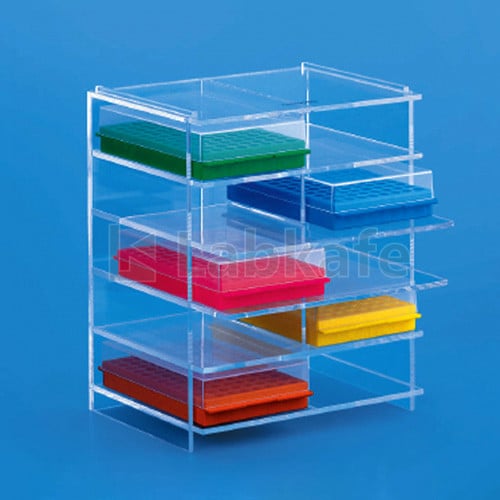 Tarsons 241120 Acrylic 10 places 96 Rack for Reversible Rack