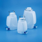 Tarsons 683250 PP Autoclavable 10 lts Rectangular Carboy with Stopcock
